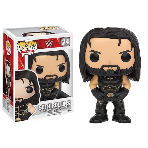 Funko Pop Wwe: Seth Rollins Action Figure,Multi-Colored,3.75 Inches