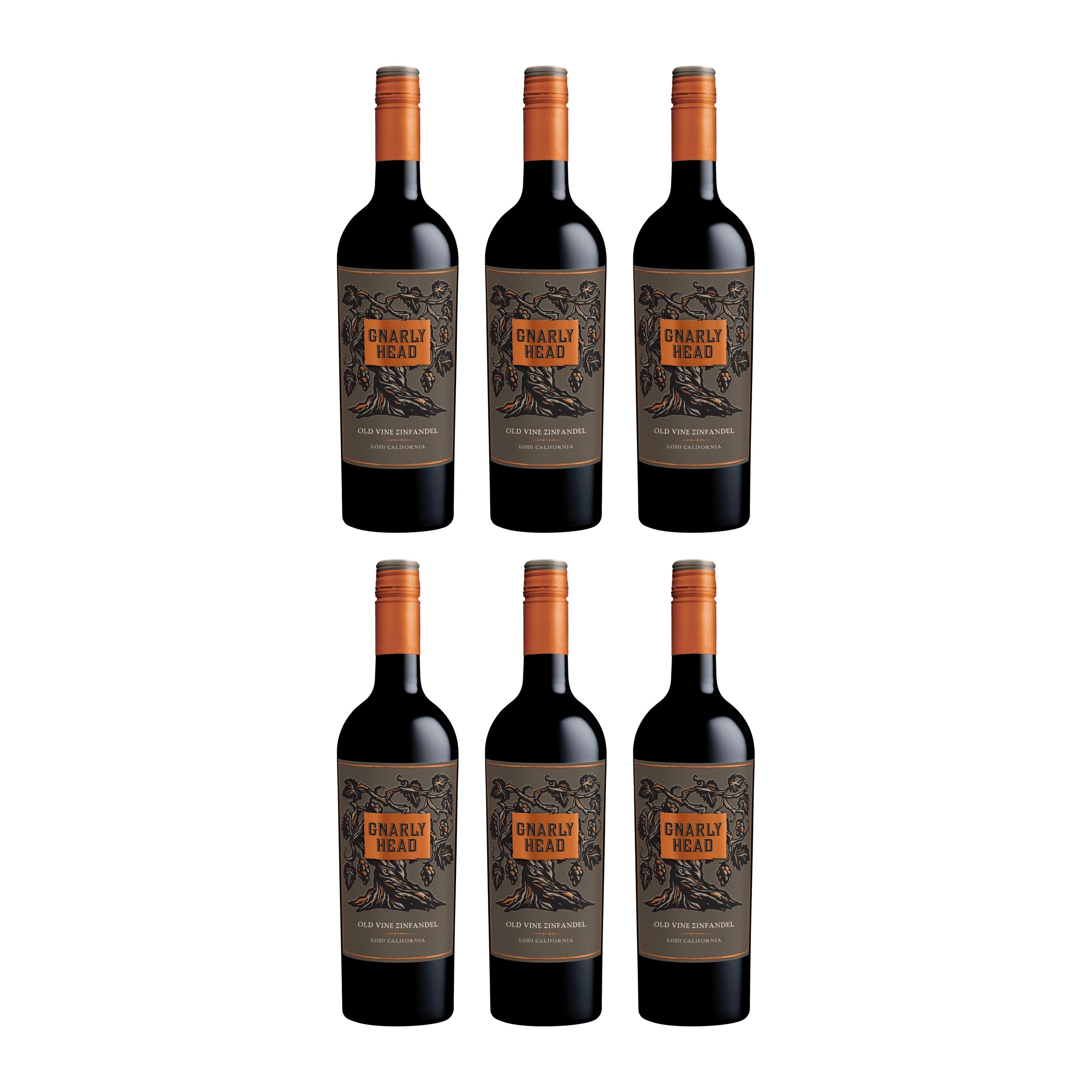 Gnarly Head Old Vine Rotwein Rot trocken USA inkl. FeinWert E-Book (6 x 0.75 l)