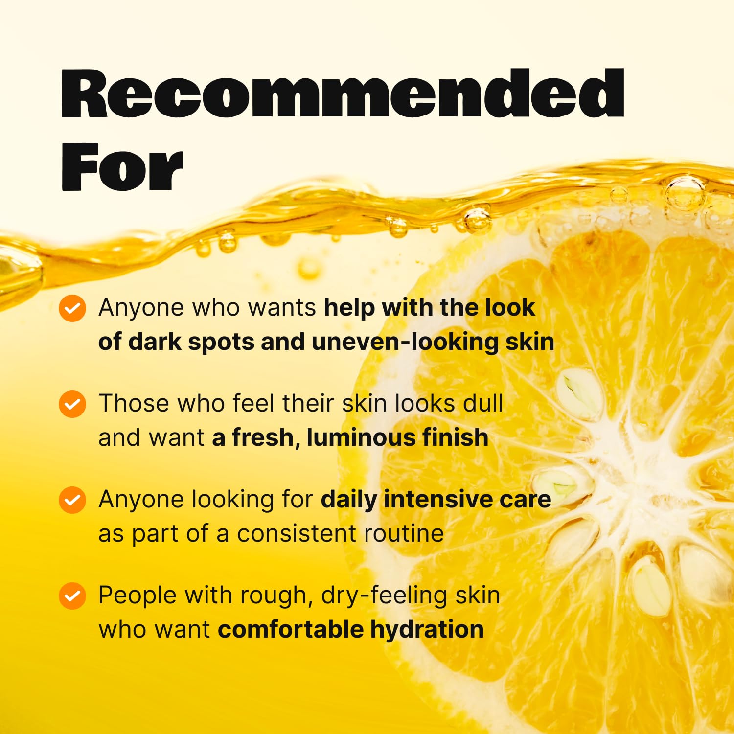 LALARECIPE Yuzu Vitamin C Serum with Niacinamide 5% & AHA, Korean Skin Care for Face, Hydrating Facial Serum for Uneven Skin Tone & Dark Spots (1.69 Fl Oz / 50ml) - Image 7