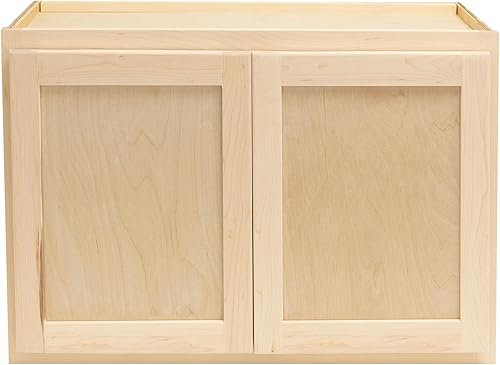 Miniatura 2 de Quicklock RTA - Armarios de cocina de pared de 42 pulgadas de alto, estilo coctelera, 100% madera dura, fabricados en Estados Unidos, herrajes de