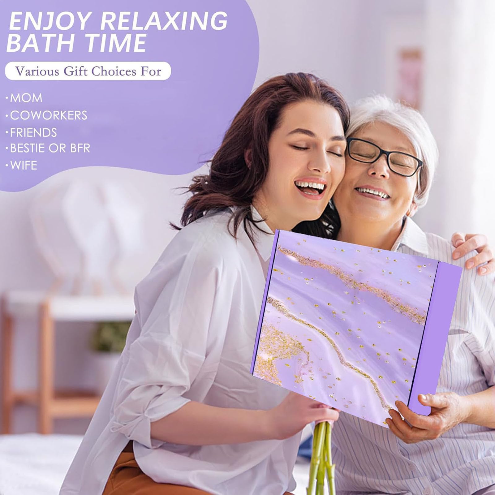 Regali per la mamma, cesto di compleanno regali per mamma, migliore mamma mai set, rilassante spa cestino cura pacchetto per la mamma