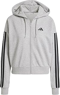 adidas Women Hoody Fullzip Track Tops | W 3S Ft Fz Hd | Grey | Price In India