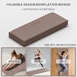 ILILI Foldable Yoga Exercise Mat, Lightweight, Anti-Slip, Fitness Mat for Home and Easy to Store for Home gym, Yoga, Pilates and Stretching, Fitness Workouts, 71''×24''×8mm(0.31 inch)