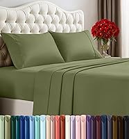 Vista 1 de Utopia Bedding Full Sheet Set – 4 Piece Bed Sheets for Full Size Bed, Soft and Breathable Microfiber, Includes 1 Fitted Sheet, 1 Flat Sheet and 2