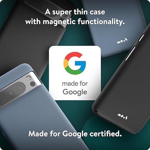 Miniatura 2 de Mous Funda MagSafe compatible con Google Pixel 8 Pro, funda magnética superfina para teléfono, color azul
