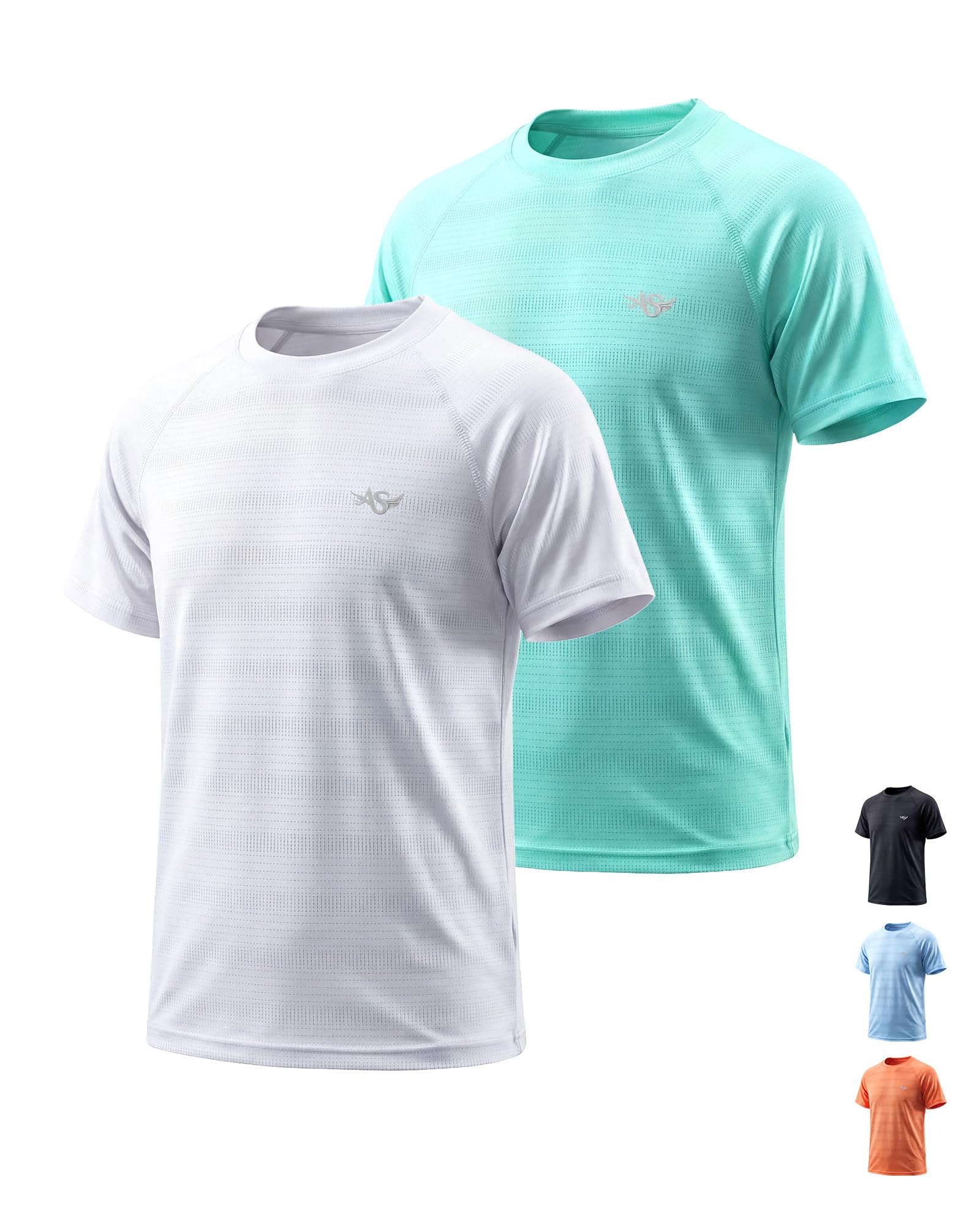 Angel season Boys Rash Guard Swim Shirt Short Sleeve UPF 50+ for Toddler Kids Teens Swimwear Rashguard Quick Dry, Size 3-14