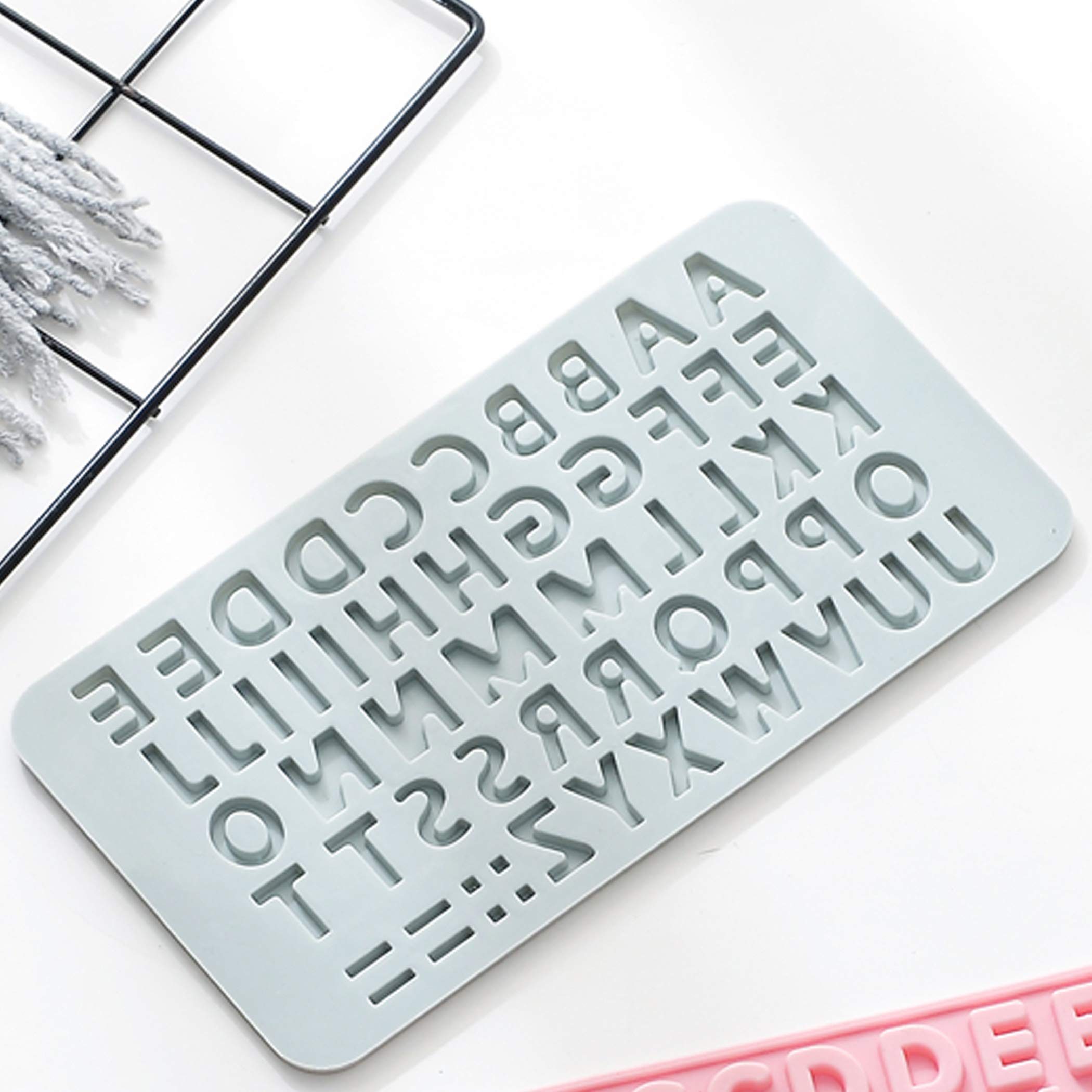 Amazon.co.jp: Verdental シリコン文字型と数字 キャンディー型 2個