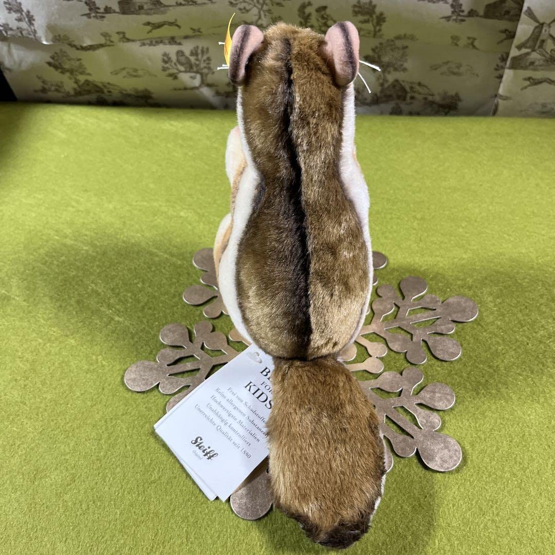 シュタイフ Steiff シマリス ケッキー ぬいぐるみ タグ付き 新品