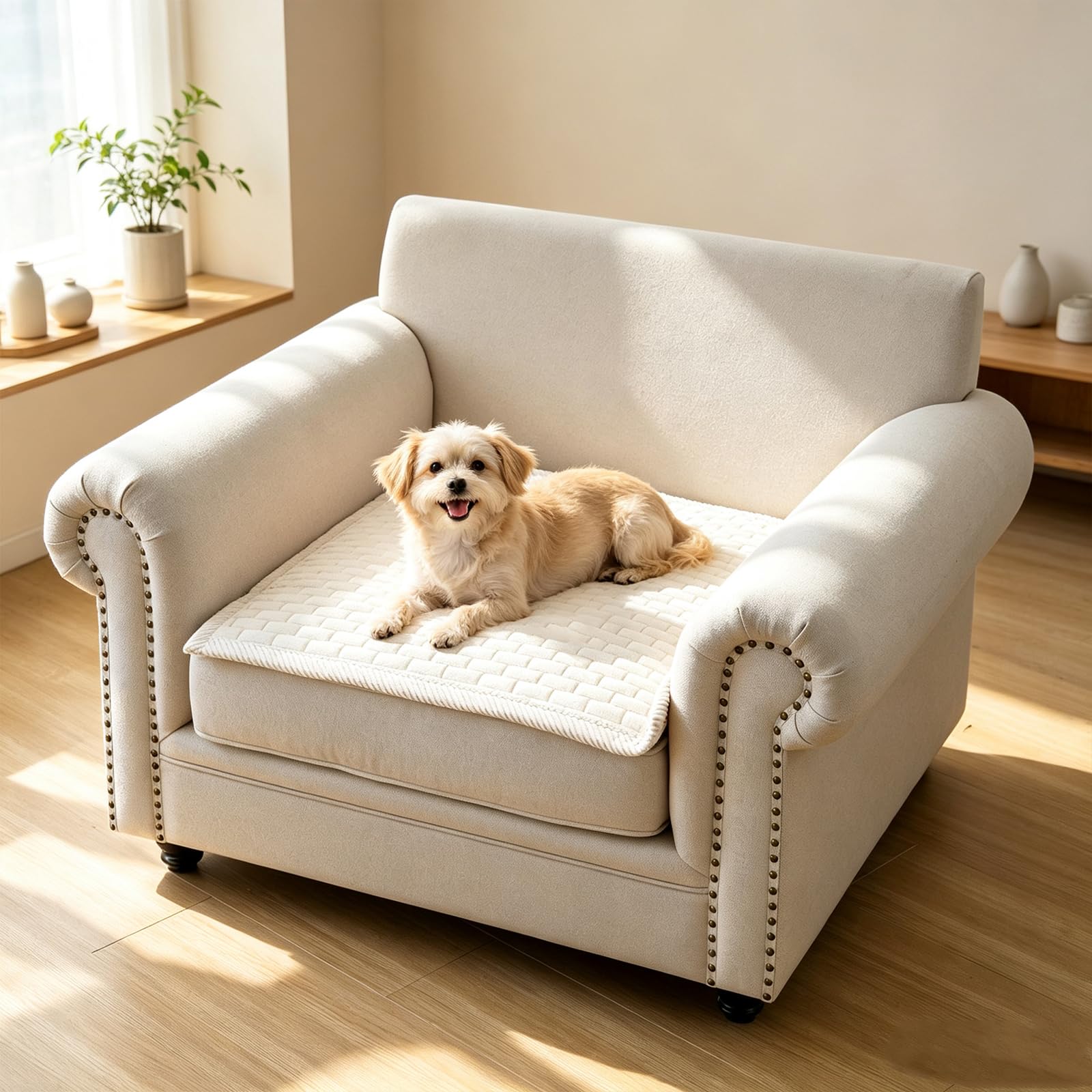 PJLZJFBY Couch Covers for Dogs Washable, Non Slip Dog Couch Cover Protector