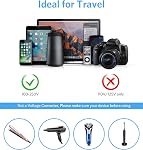 BESTEK UK Adaptateur de prise de voyage : US à UK Adaptateur de prise - Type G Adaptateur et convertisseur bande de puissance avec 3 AC Sorties et 4 USB(1 PD20W) - pour USA à UK Irlande Ecosse Hong Kong Londres britannique 2.6ft