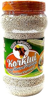 Korklui African Corn Round Pebbles, Traditional Maize Porridge 1.3lb
