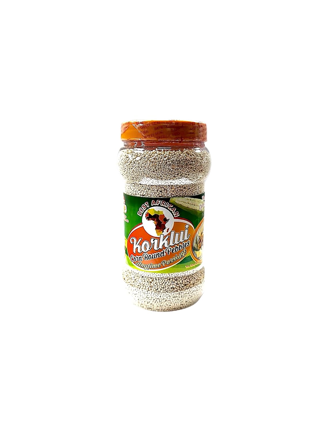 Korklui African Corn Round Pebbles, Traditional Maize Porridge 1.3lb