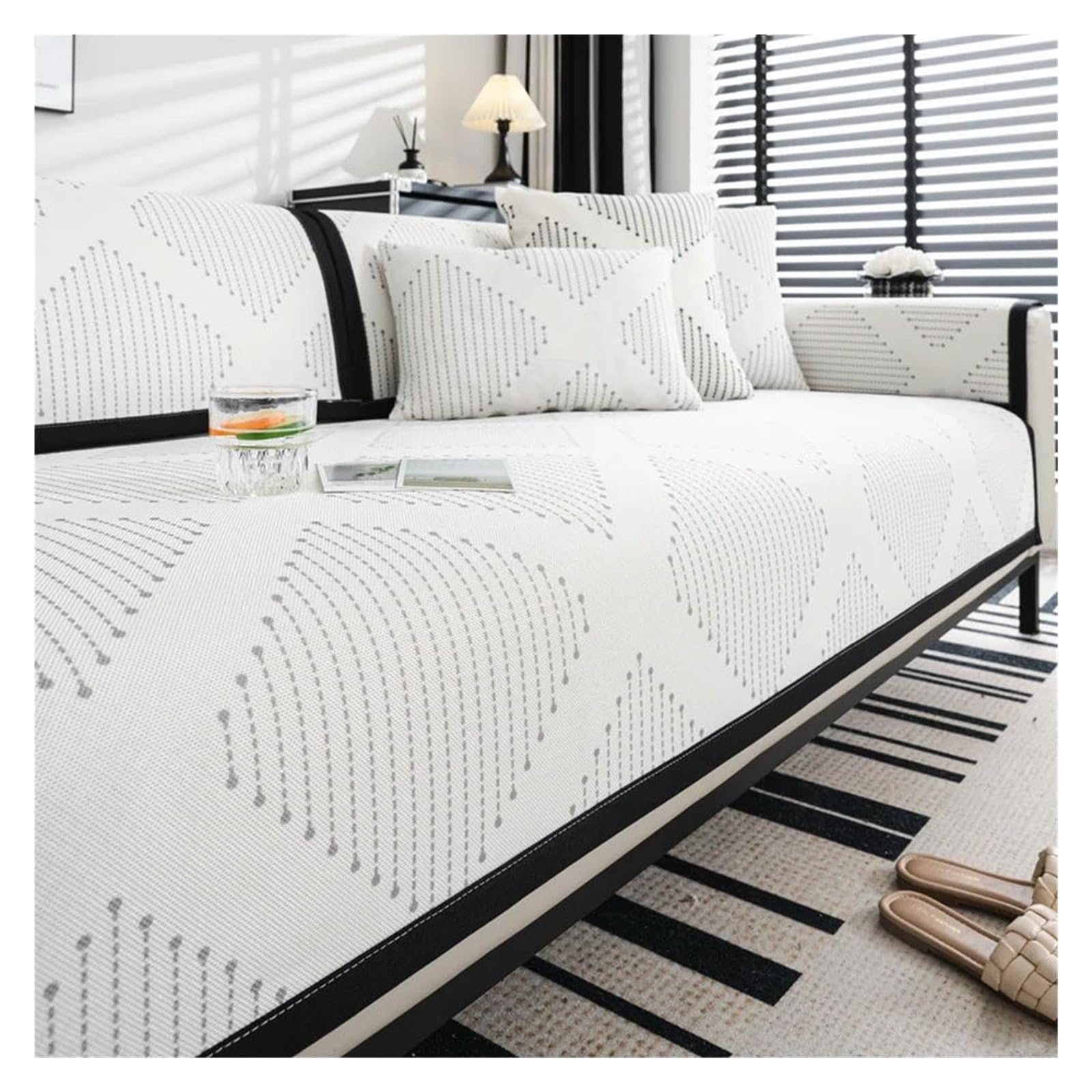 Housse de canapé lavable et tapis de protection durable pour préserver votre salon