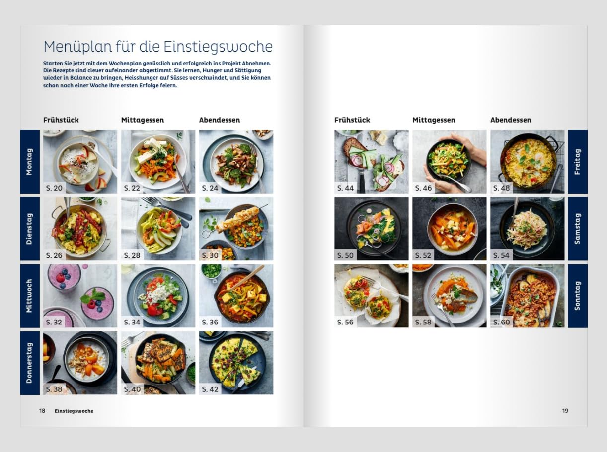 Betty Bossi Gesund & Schlank Kochbuch, Spiralbindung, 120 Rezepte, 288 Seiten, 21 x 14,8 cm, Schnell & Einfach Abnehmen mit Familienrezepten