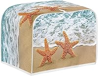 Vista 11 de Dolyues Cubierta para tostadora con estampado de pollo, 4 rebanadas, cubiertas para electrodomésticos pequeños de cocina, protección contra el polvo