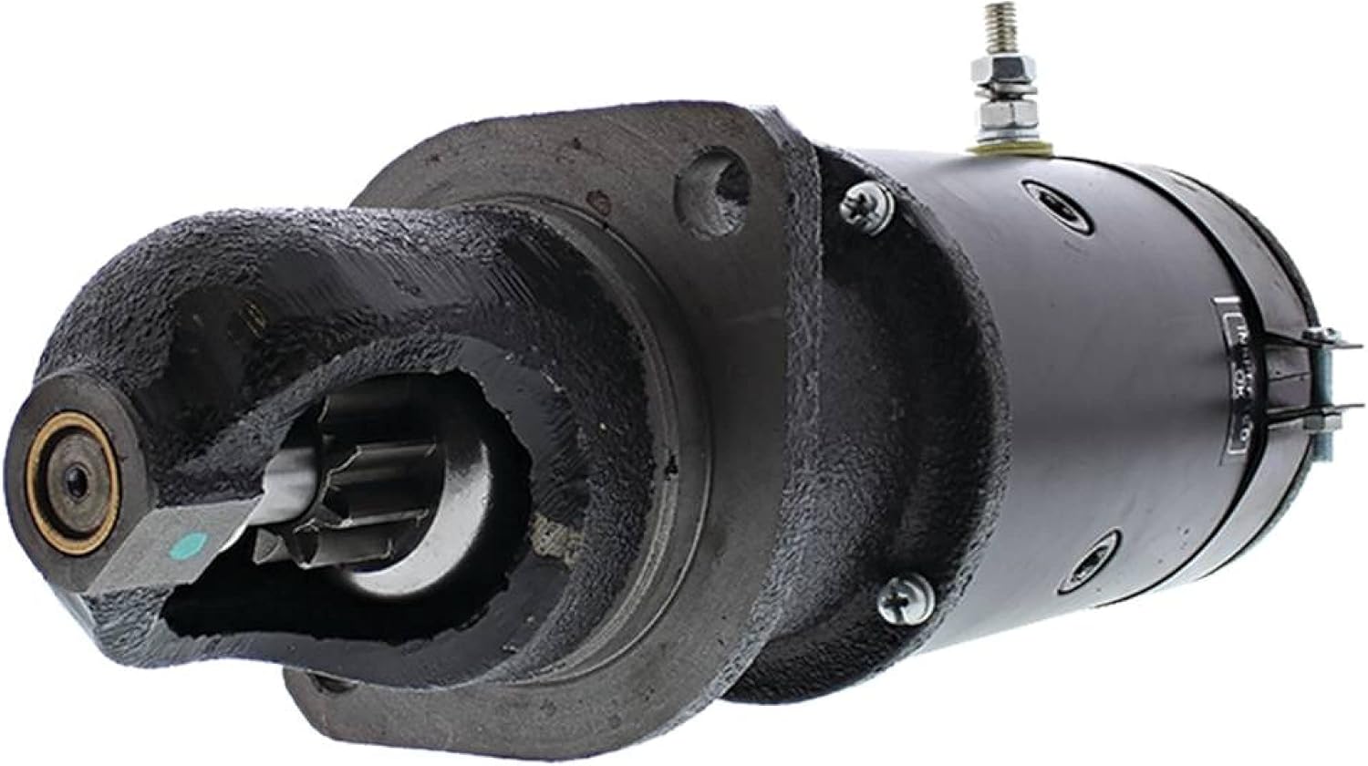 Complete Tractor Starter 1200-0105 Compatible with/Replacement for Massey Ferguson 202 Indust/Const, 204 Indust/Const, 302 Indust/Const, 304 Indust/Const 190004M91, 1900348M91