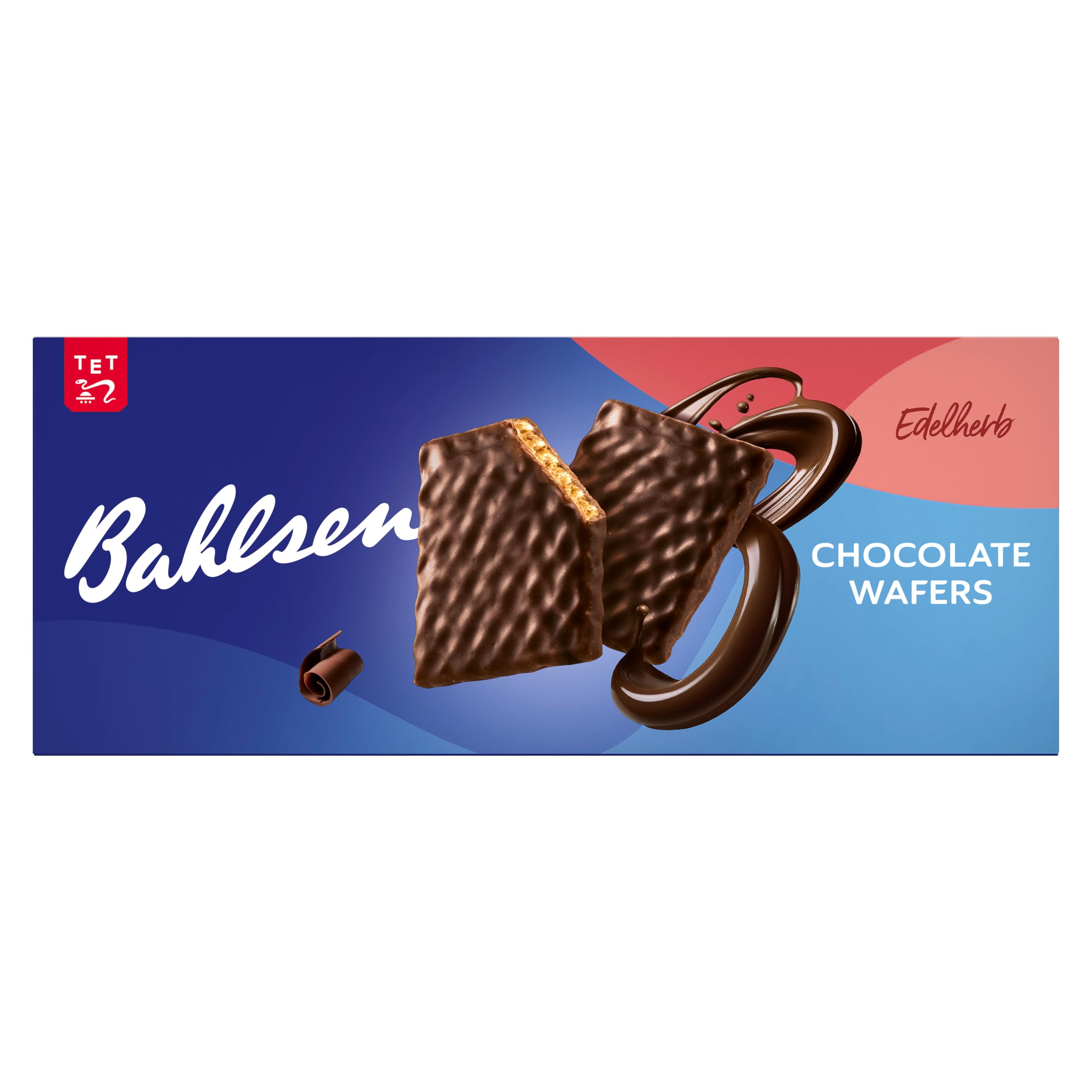 Bahlsen Chocolate Wafers Edelherb - Schokowaffeln, 12x100g