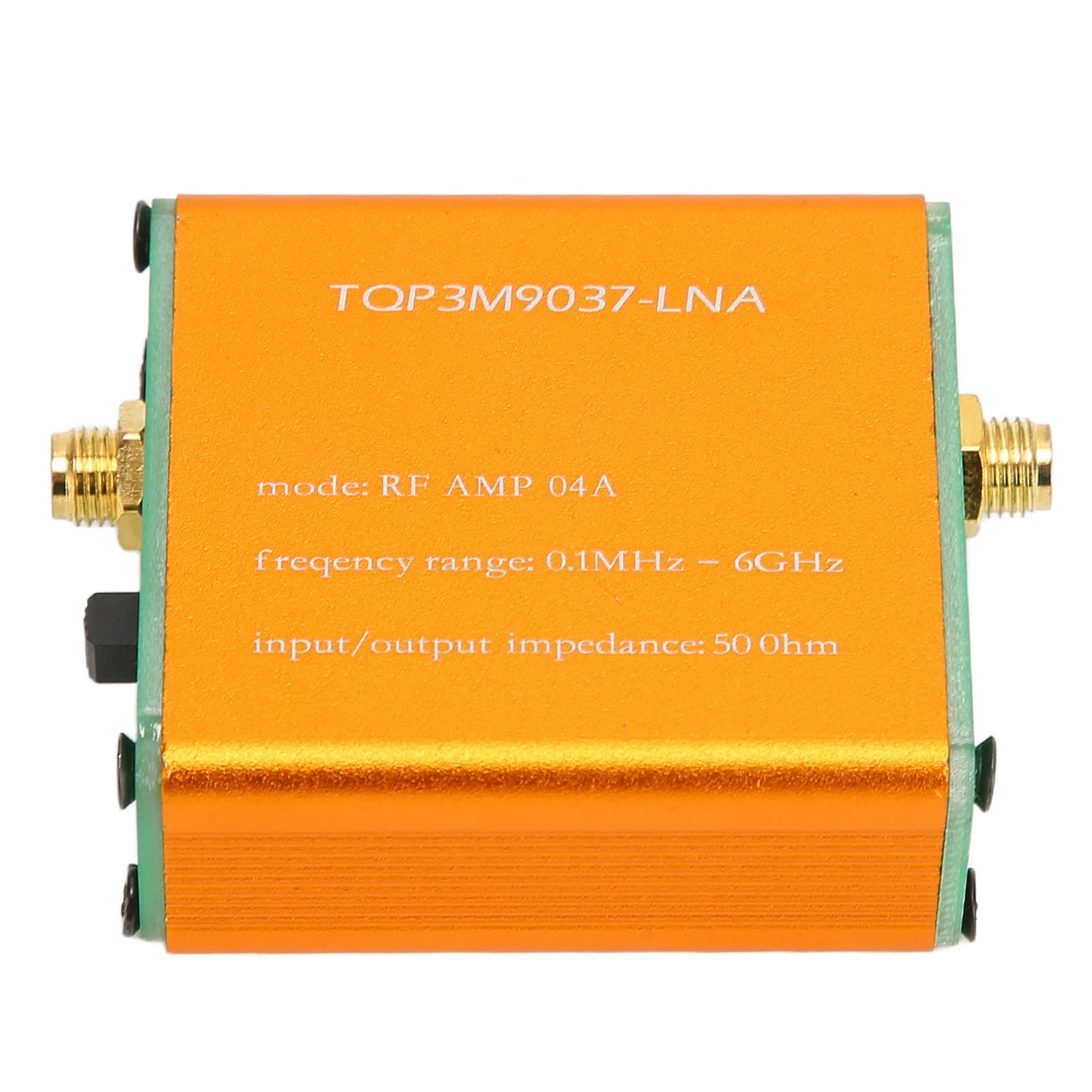 Moduł Wzmacniacza o Niskim Poziomie Szumów, Wzmacniacz Szerokopasmowy RF 0,1 MHz-6 GHz, Wzmacniacz LNA o Wysokim Wzmocnieniu i Niskim Poziomie Szumów 20 DB z Trójnikiem (Wysyłane bez baterii)