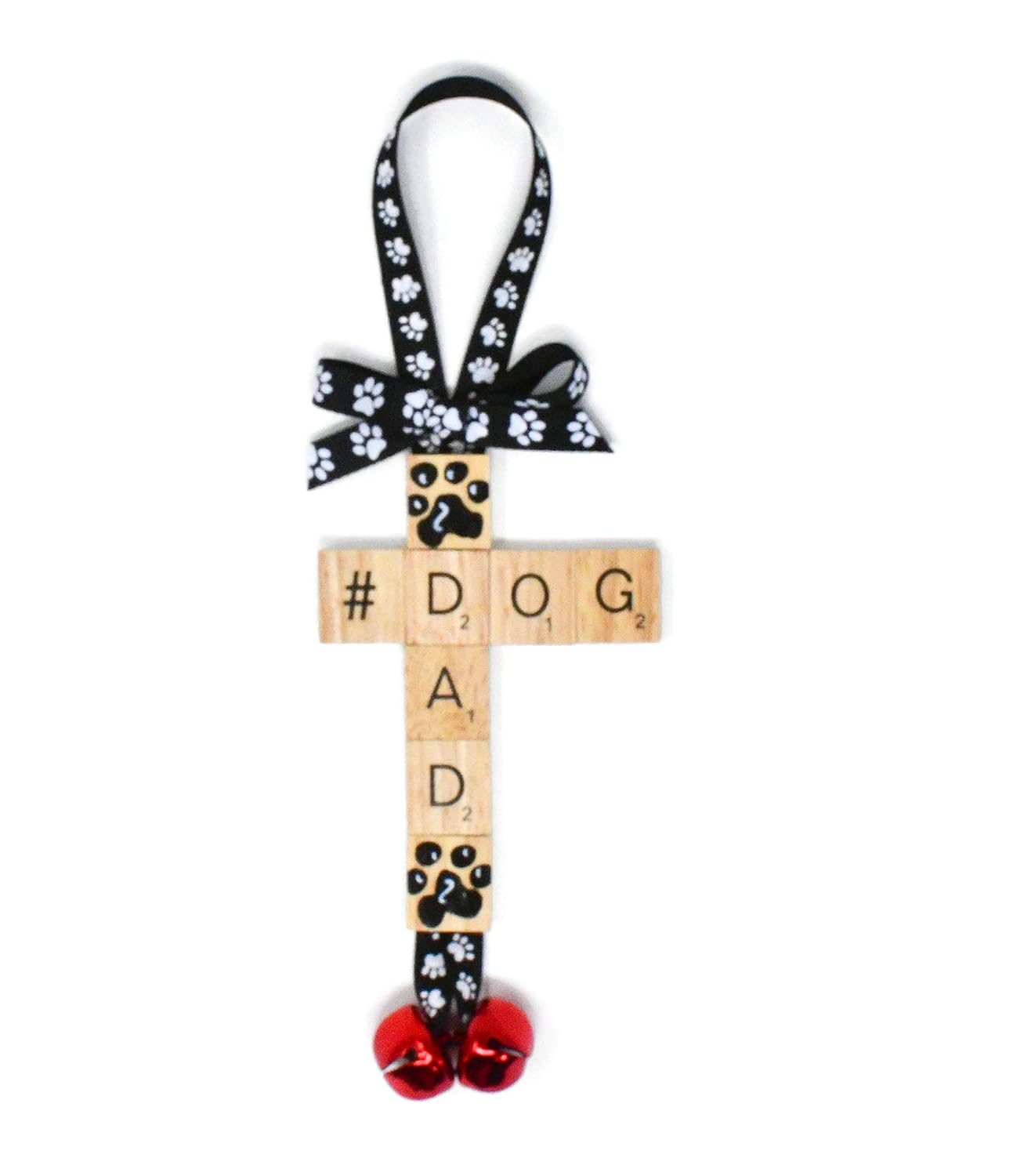 Christmas Gift Ornament for Dog Dad Handmade Products