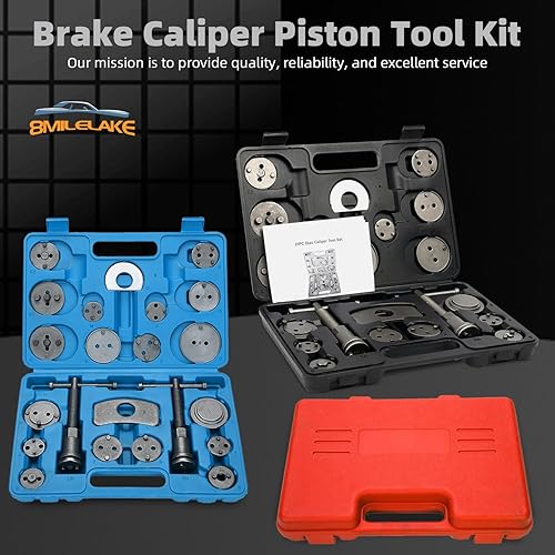 Miniatura 7 de 8milelake kit almohadilla de freno y caliper destornillador 22 piezas