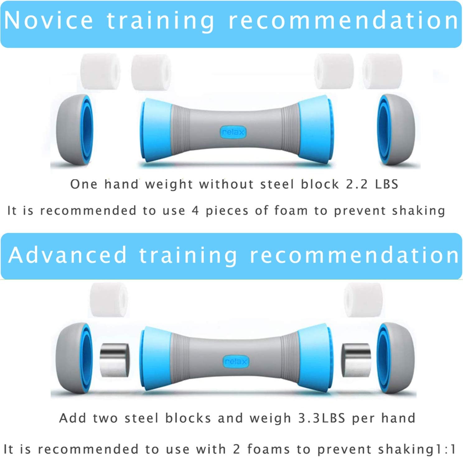 Buy 1 get 1 🔥 Adjustable Dumbbells Weight Set of 2, Weights Dumbbells Set for Women Exercise & Fitness, 5 Weight Options from 2.2 to 4.4 lbs, Non-Slip&No Odor Rubber, All-Purpose,Home Workout - 8.8lbs (4.4lbs x 2) Black Friday - 80% OFF Adjustable Dumbbells Weight Set of 2, Weights Dumbbells Set for Women Exercise & Fitness, 5 Weight Options from 2.2 to 4.4 lbs, Non-Slip&No Odor Rubber, All-Purpose,Home Workout - 8.8lbs (4.4lbs x 2)