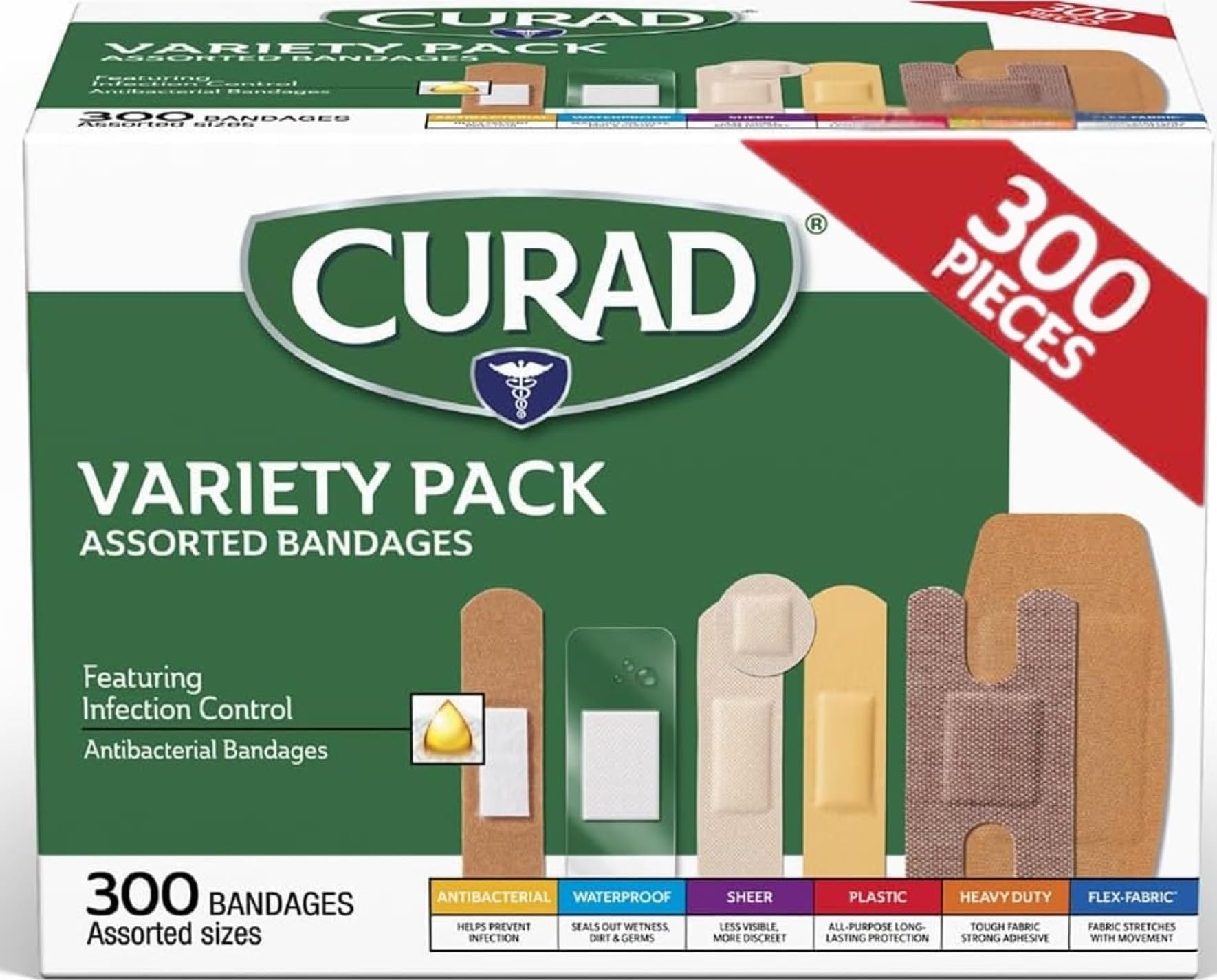CURAD Assorted Bandages Variety