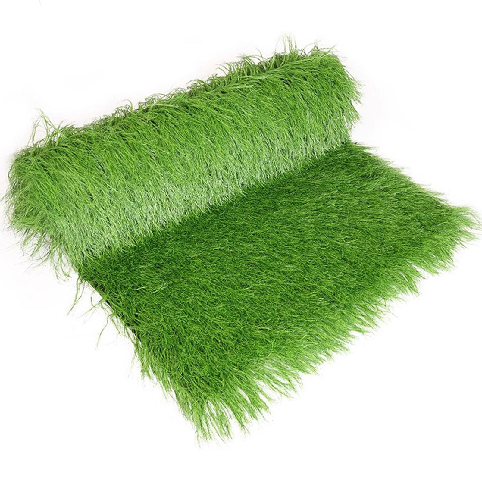 Paja artificial verde 1x1m para fiestas temáticas y ambientación de barras Tiki