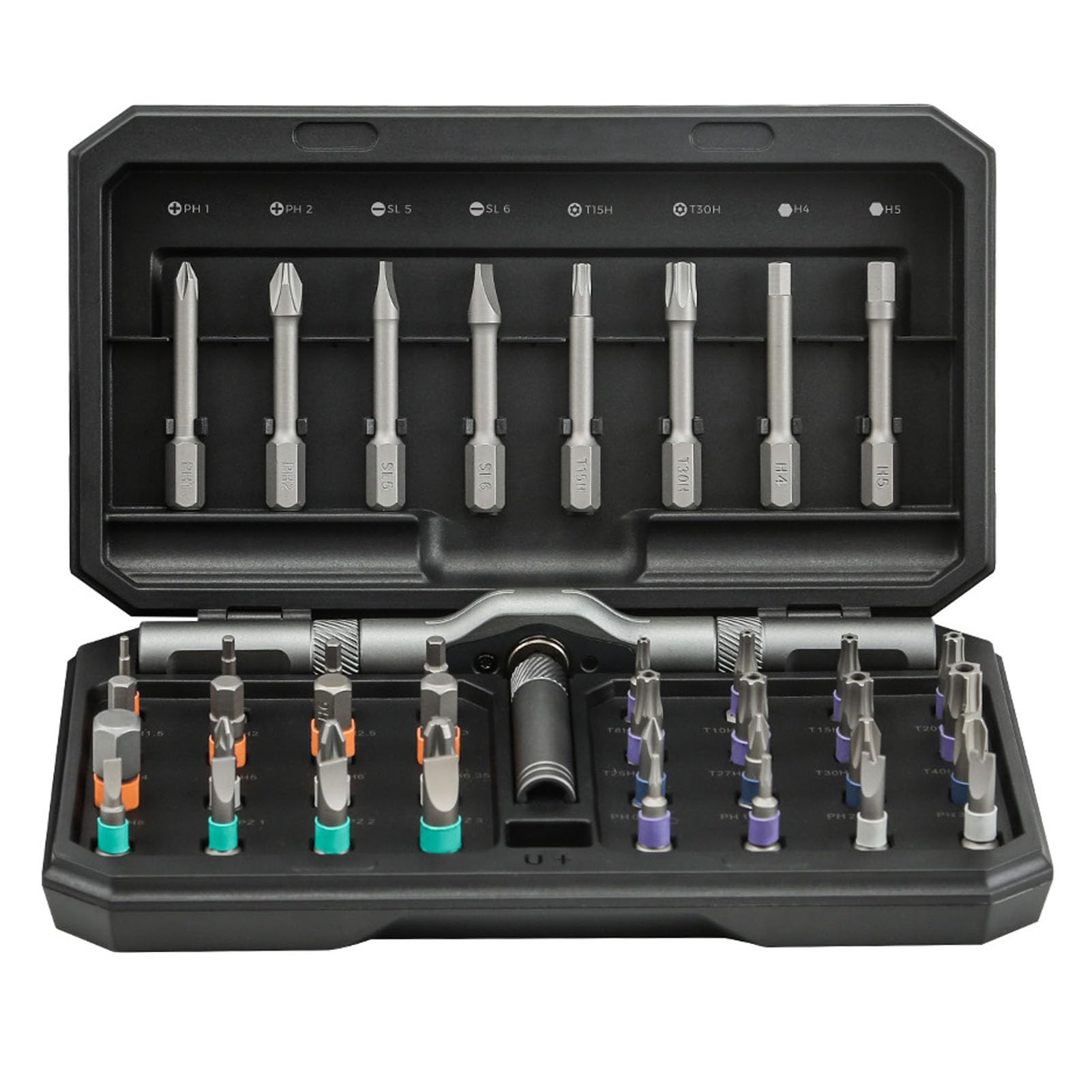 Kit tournevis magnétique 42 en 1 pour extraire les vis bloquées dans l'électronique