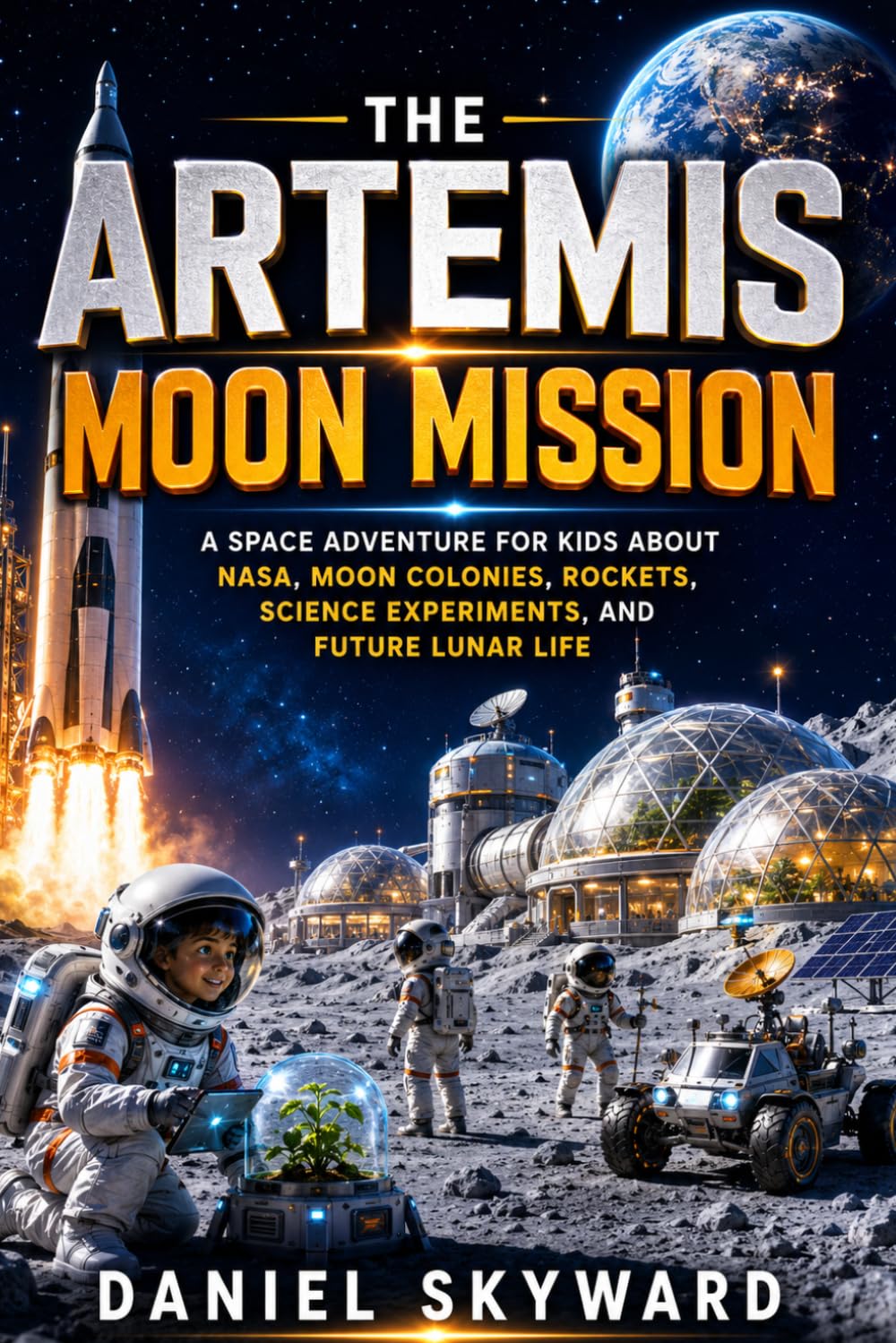 The Artemis Moon Mission: A Space Adventure for Kids About NASA, Moon Colonies, Rockets, Science Experiments, and Future Lunar Life
