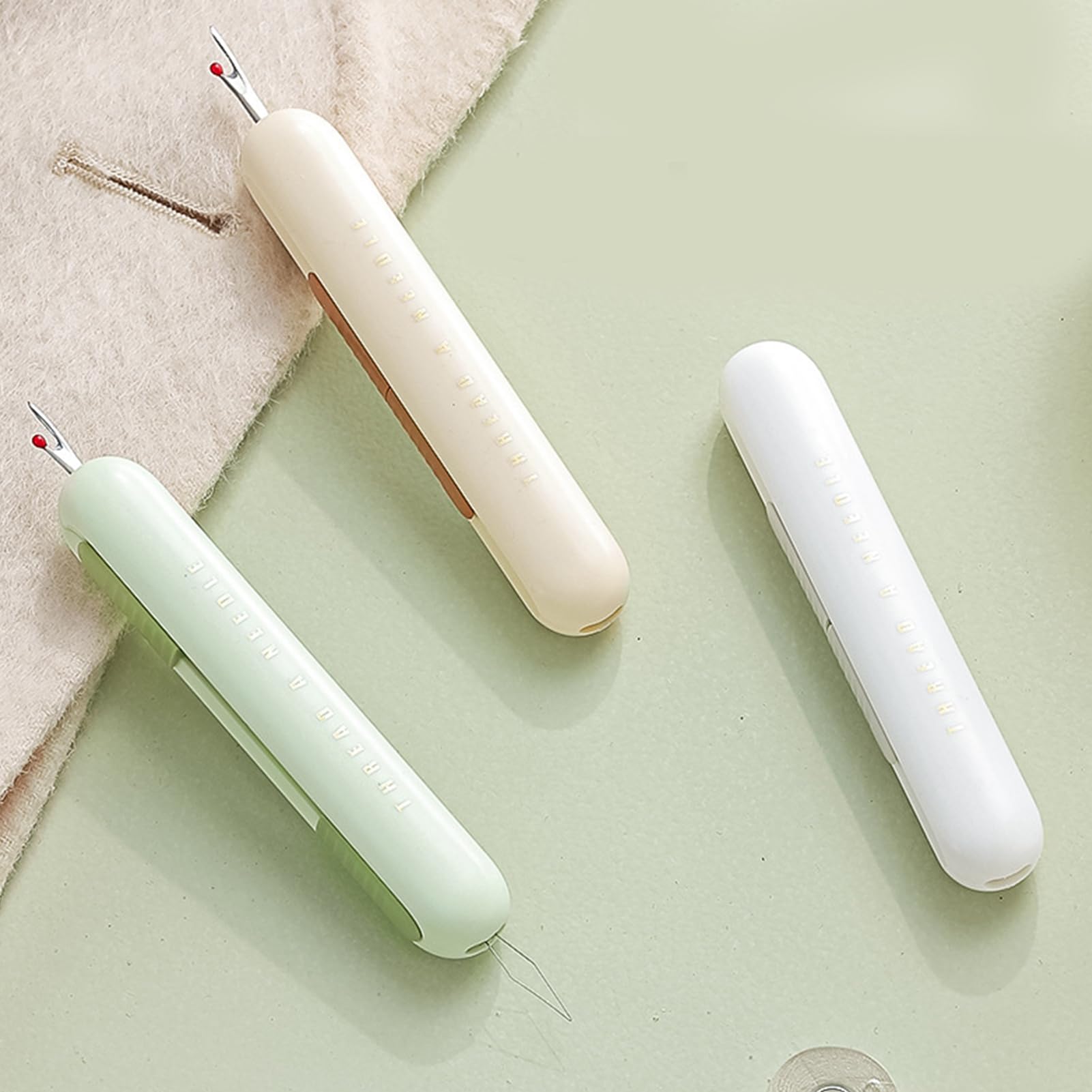 Set Taglia Asole Per Cucito - 2 Misure - Tagliafilo Per Ricamo E Cucito A Mano - Strumento Sarto - Foto 10