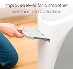 Litter Genie Peau de style - Chat Litter Système d'élimination des déchets avec sac de recharge de la queue carrée - Compatible avec Standard et Jumbo Litter Genie Recharge