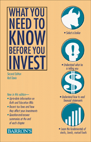 What You Need to Know Before You Invest: An Introduction