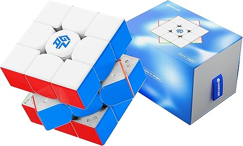 CuberShop GAN 14 MagLev con recubrimiento UV, Ultimate GAN 14 M 2023 Cubo magnético de velocidad 3x3, rompecabezas de cubo mágico de 2.205 in (GAN14