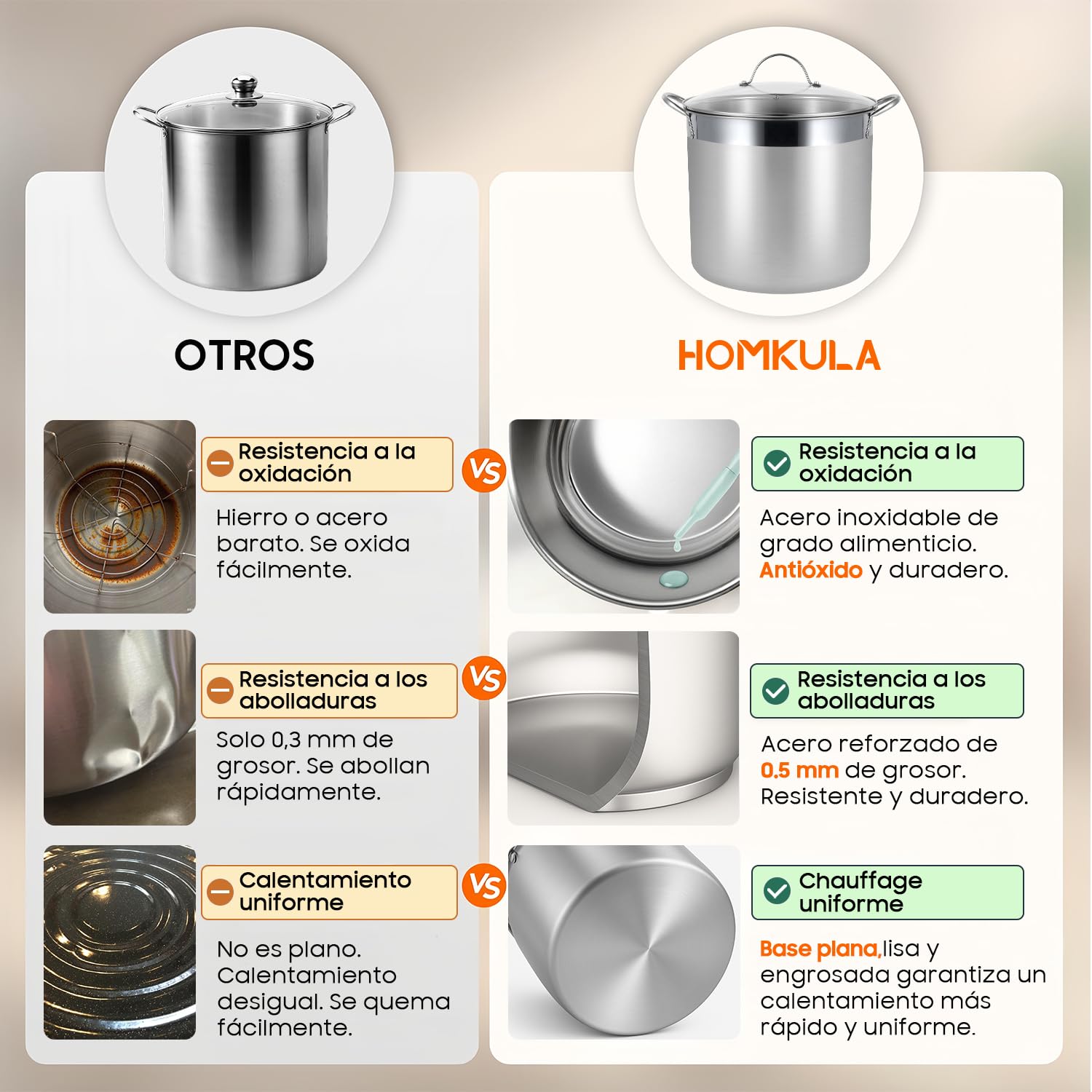 Marmite à Conserves en Acier Inoxydable avec Grille et Couvercle – Grand Stérilisateur pour Bocaux – Kit Complet pour Débuter les Conserves Maison (Noir, 19 L)