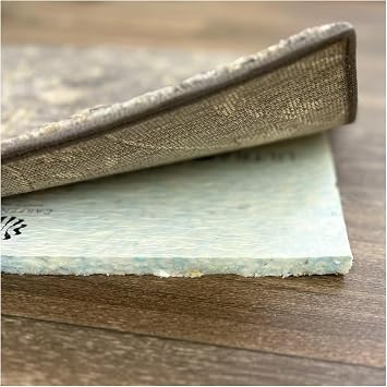 5x7 Area Rug PAD Carpenter 1/2" ULTRASHIELD Premium. Supreme Comfort with Memory Foam.
