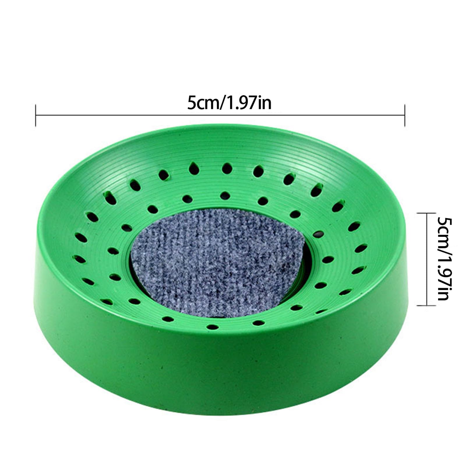 Ventilado Anti Roll Palomas Nido Huevos Incubadora de Pájaros de Plástico Simple para Balcón Jardín Plástico Bird Bowl