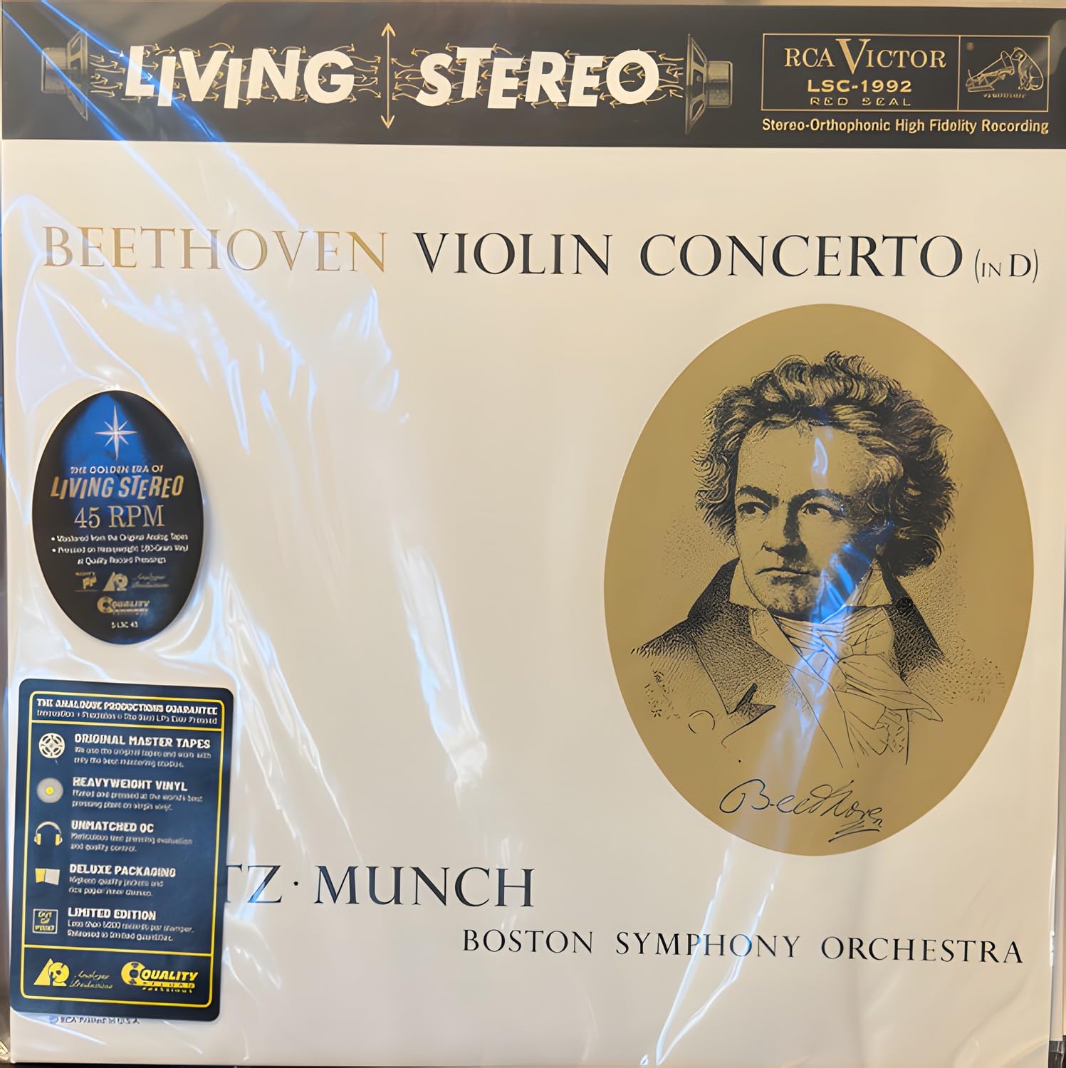 Beethoven: Violin Concerto (in D) [VINYL]