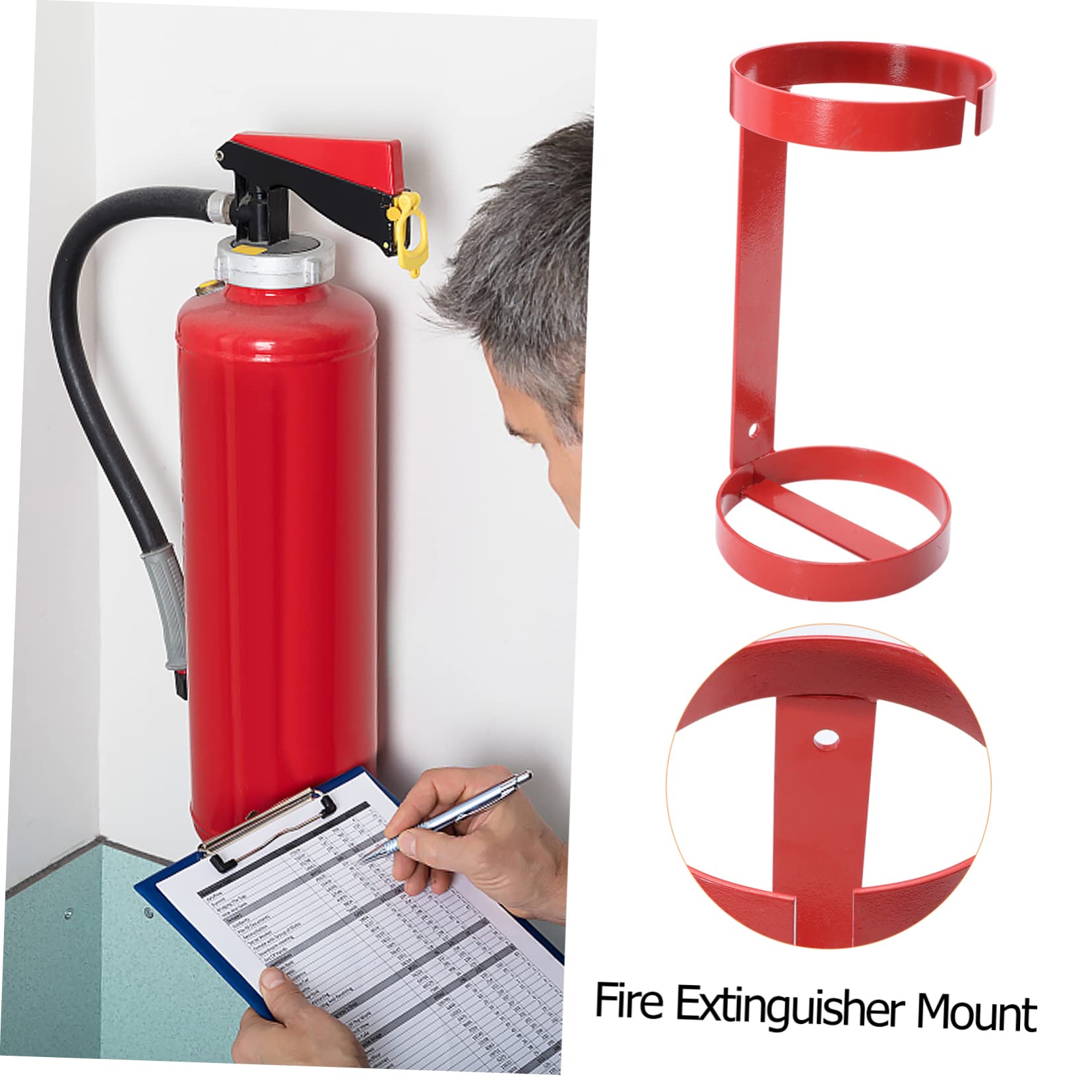 Estante Para Extintores De Hierro Soporte De Pared Para Extintor Colgador Para Extintor Para Oficinas