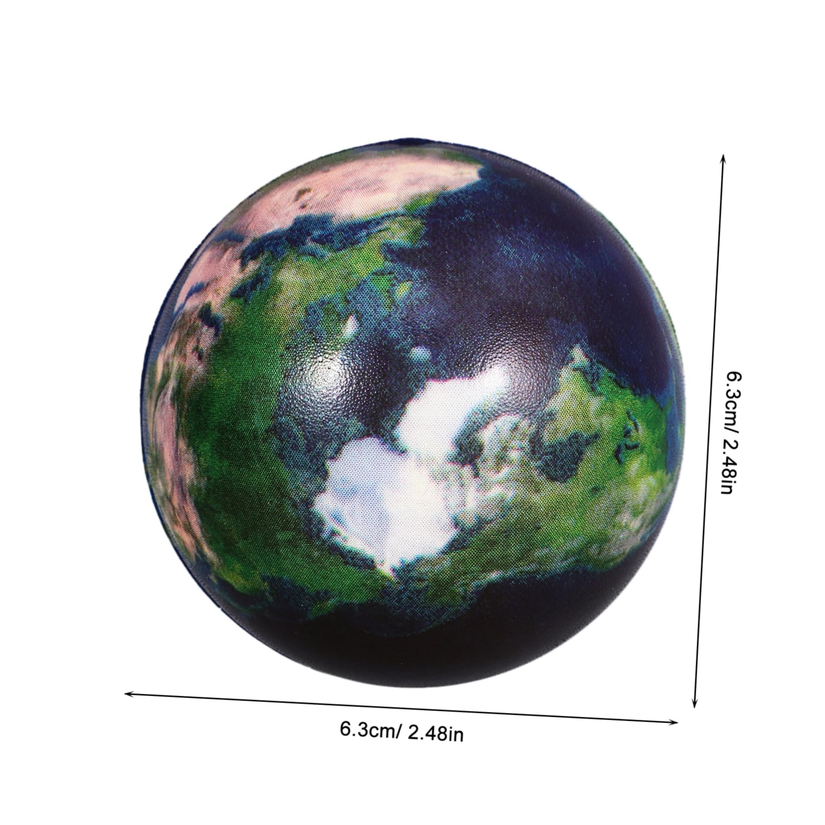 Toddmomy 9Pcs Hand Sensory Bouncy Balls Decorative Balls for Party Favors and Goody Bag Fillers Engaging Soft for Indoor and Outdoor Play