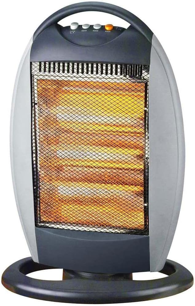 EPISENT Quartz Halogen Heater 3 Bar Electric Heater with 400W/800W