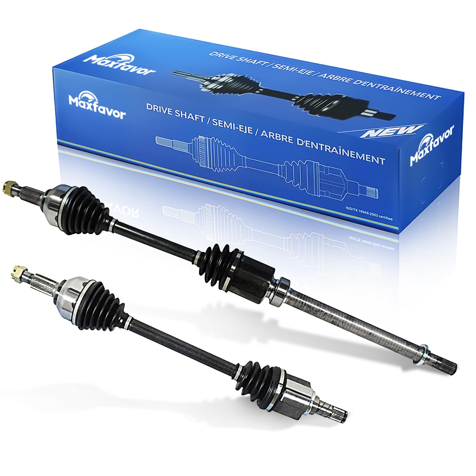 ONE N' ONLY Fiesta　×４ Amazon.com: Maxfavor CV Axle Front fit for Ford Fiesta 2017