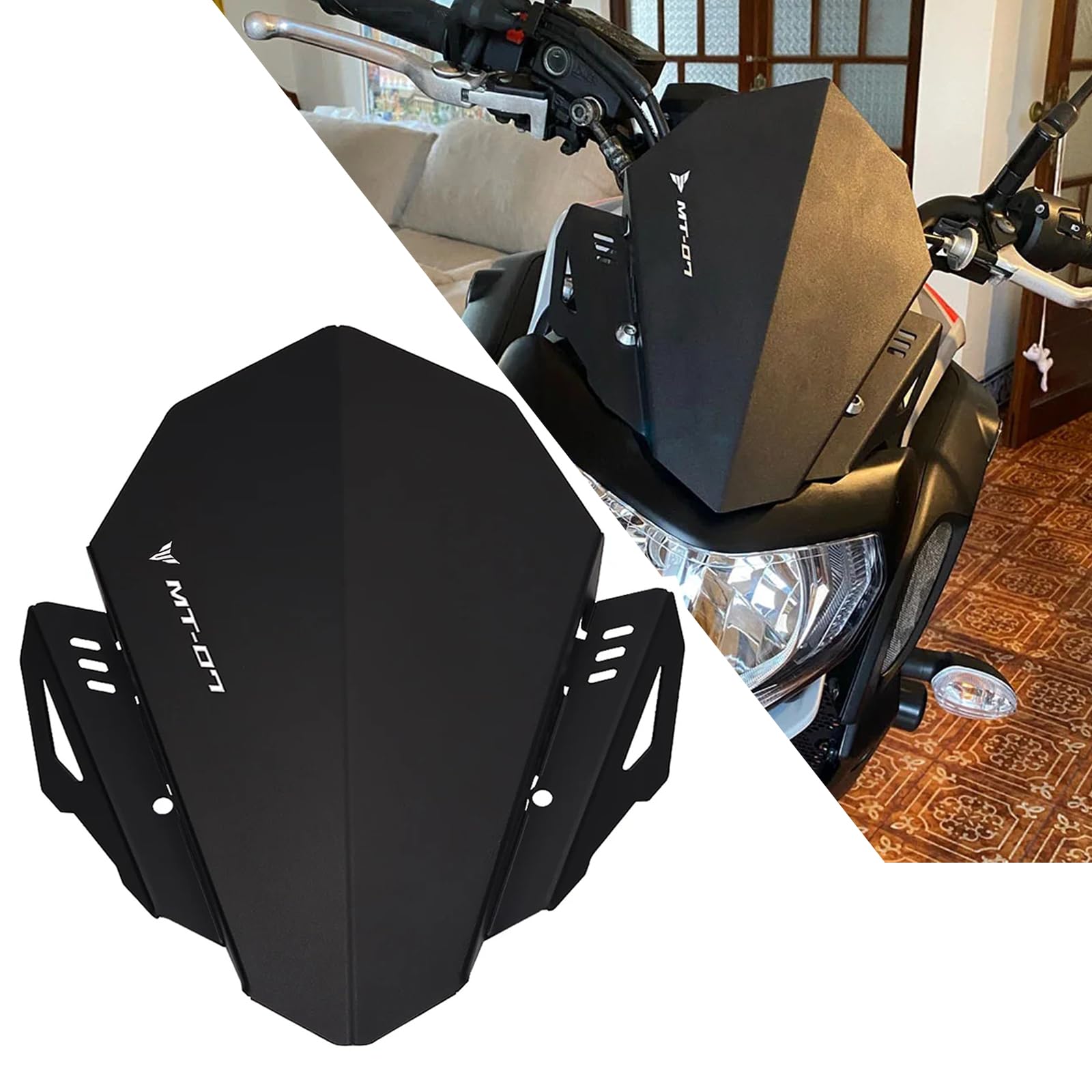 Para YAMAHA FZ07 MT07 FZ 07 2021-2024 accorios de motocicleta señal de giro panel lateral