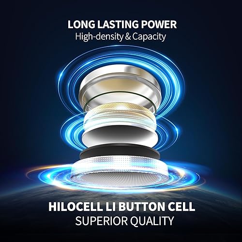 Miniatura 3 de Paquete de 10 baterías CR2025, batería de litio CR2025 de 3 V para llave remota de automóvil, reemplazo de batería de moneda CR 2025 de 3 voltios