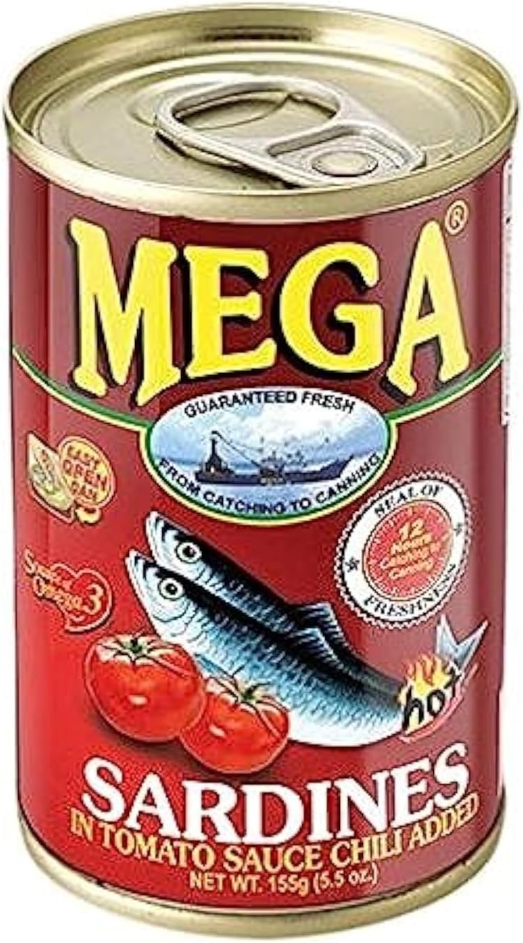Mega Sardines in Tomato Sauce with Chili 155gm