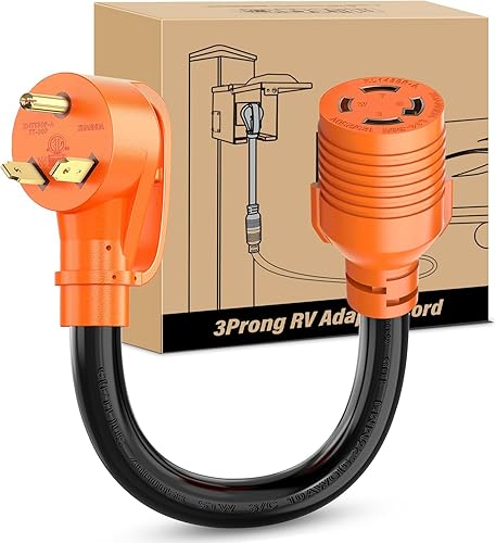 Miniatura 167 de Nilight Cable adaptador de cargador EV de 50 amperios a 50 amperios de 4 clavijas de cobre puro 250 V para soldador, conversión de enchufe Enchufe