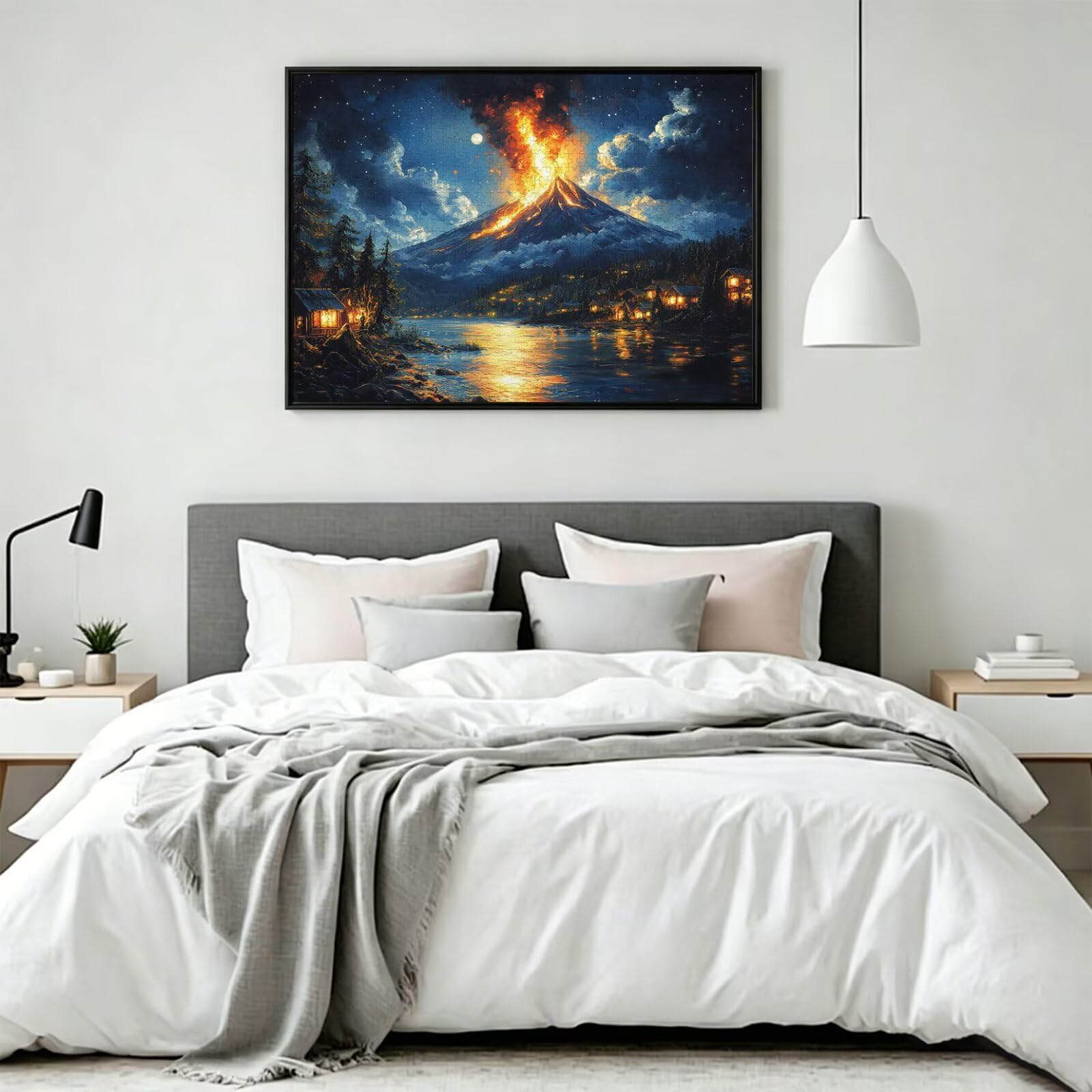 Puzzle 6000 Pieces The Volcan Puzzle 3D, klasyczne puzzle dla dorosłych, n-337