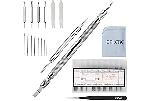 72-Piece Spring Bar Tool Set