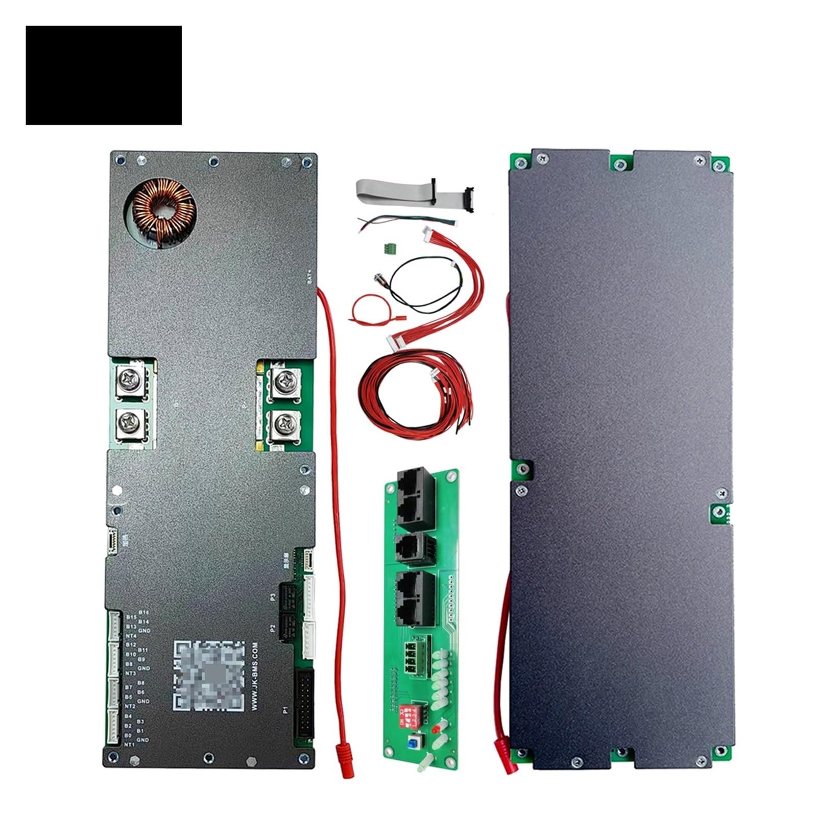 LDHJBNAC JK-PB2A16S15P Energy Storage 16S 48V Lifepo4 Battery 1A 2A Active Balance 8S 100A 150A 200A 24V RS232 Li-ion LTO(JK-PB2A16S20P)