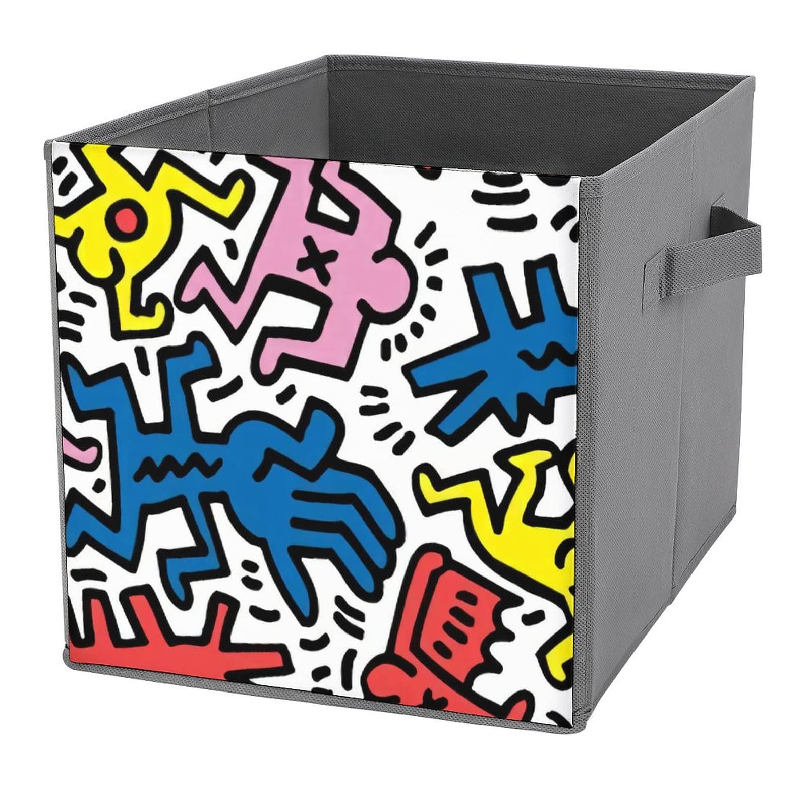Amazon｜キース・ヘリング収納ボックス 収納ケース 整理用バスケット