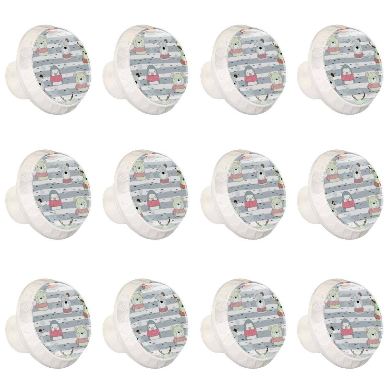 Boutons de tiroir en verre cristal chic pour sublimer vos meubles de cuisine